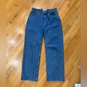 Abercrombie curve love high rise loose jean